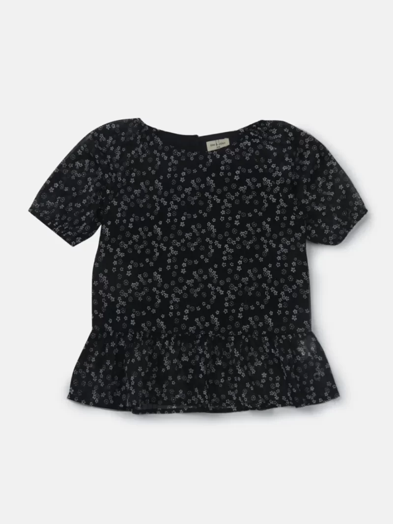 Gini And Jony Boys Red Polka Dots Cotton Shirt Full Sleeves