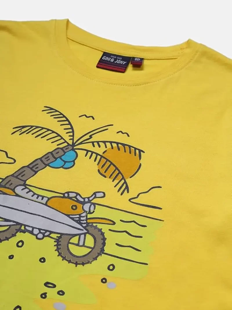 Gini & Jony Yellow T-Shirt