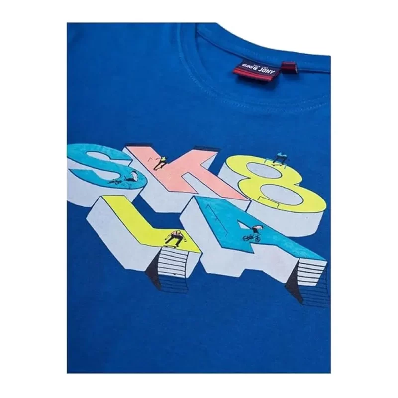 Gini & Jony Boys Blue T-Shirt