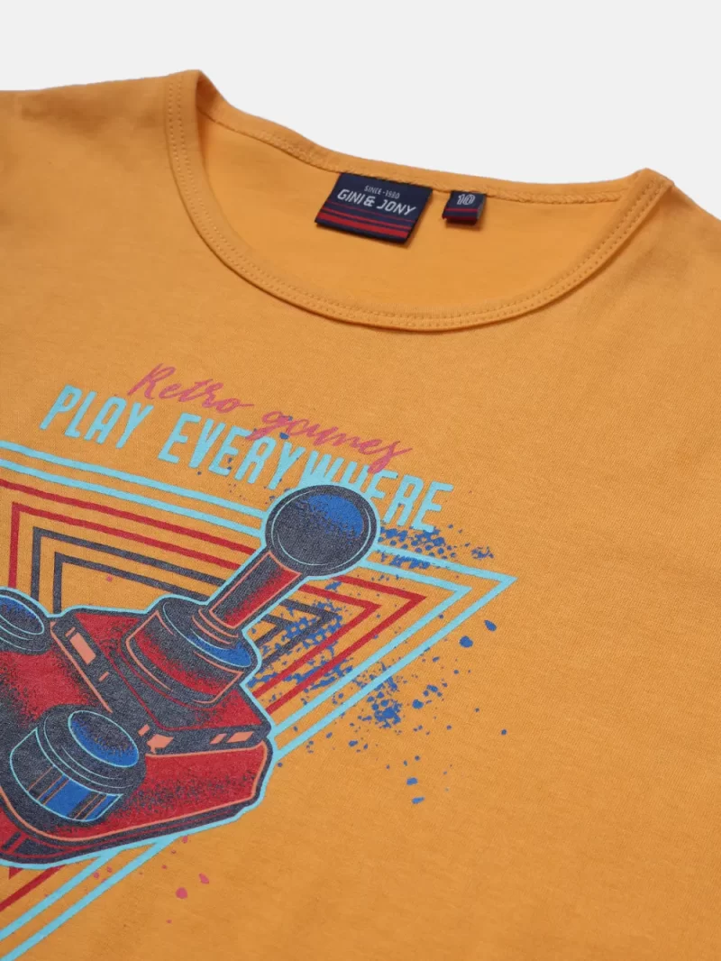 Gini & Jony Boys Orange Sando