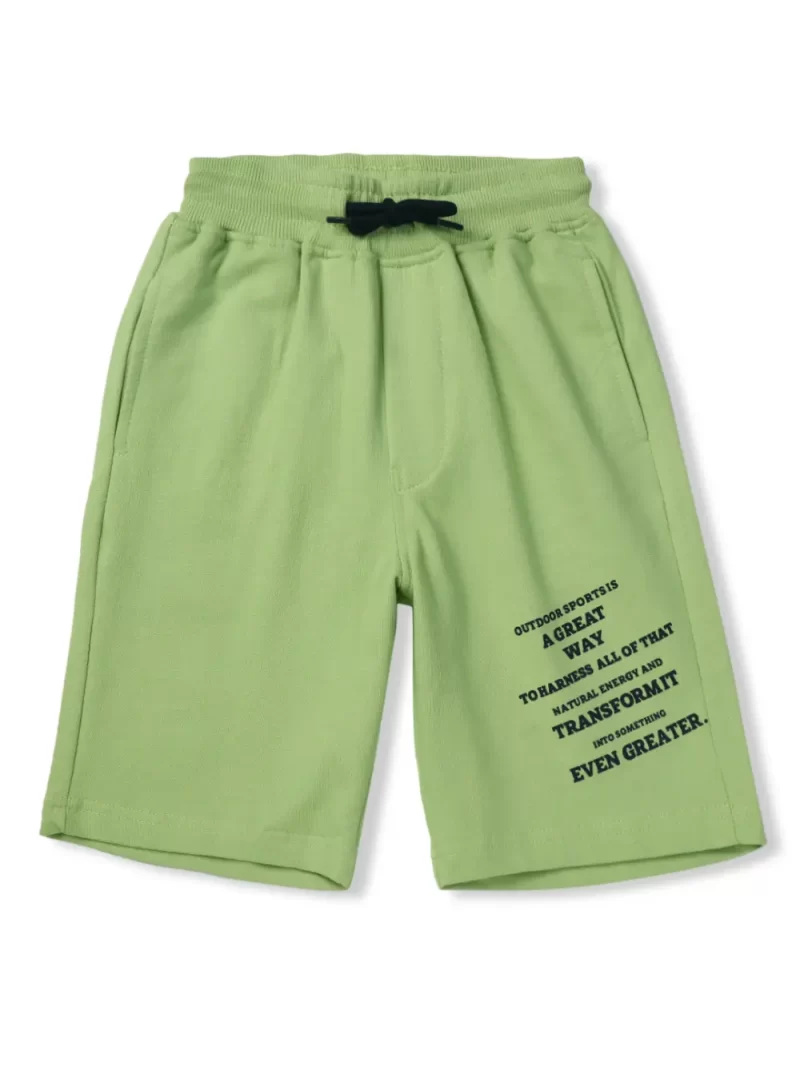 Gini & Jony Boys Green Bermuda