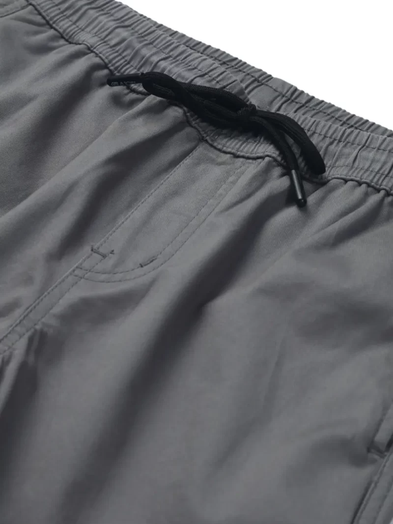 Gini And Jony Boys Grey Graphic Print Cotton Bermuda Elasticated