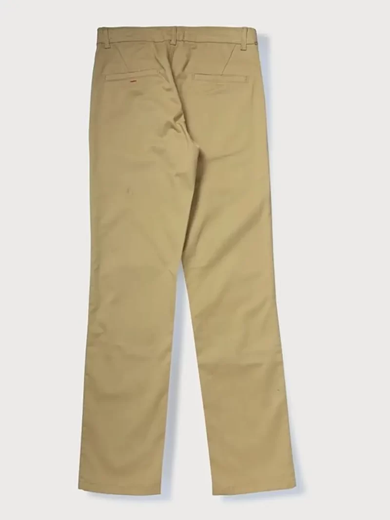Gini & Jony Boys Khaki Solid Trouser