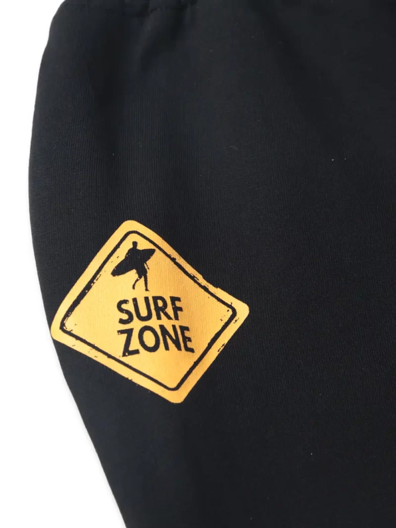 Gini And Jony Boys Black Color Block Cotton Track Pant Elasticated