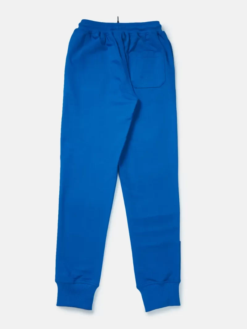 Gini And Jony Boys Blue Printed Cotton Track Pant Elasticated