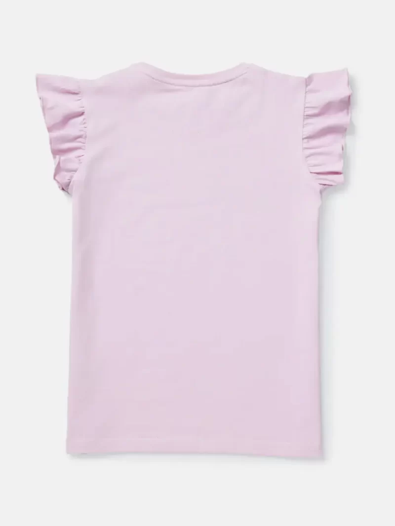 Girls Cotton Solid Knits Top
