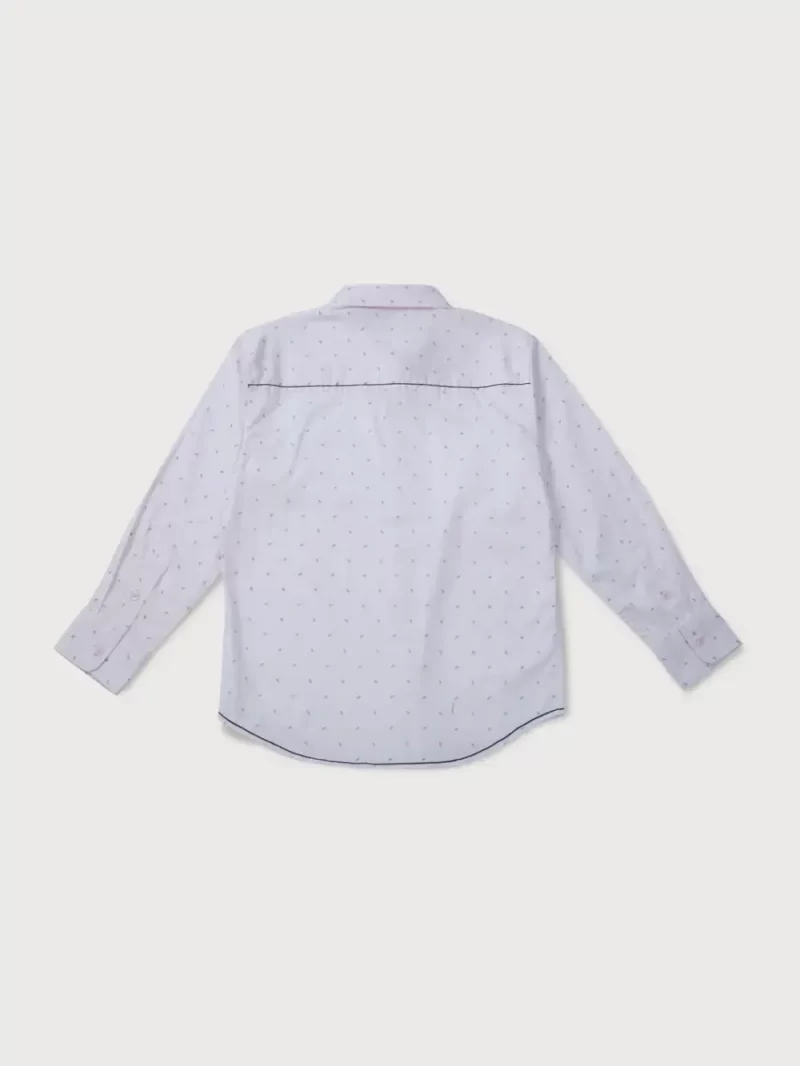 Gini And Jony Boys Solid Cotton Shirt