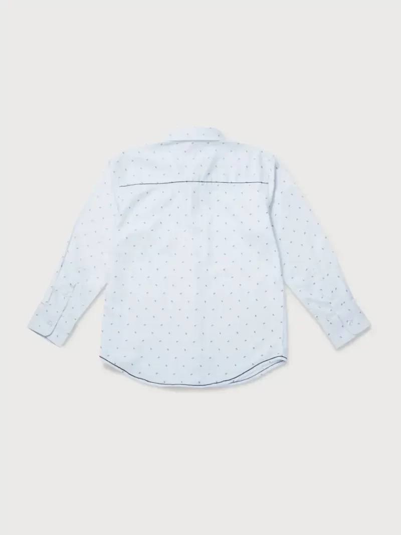 Gini And Jony Boys Solid Cotton Shirt