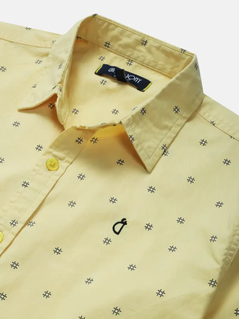 Gini & Jony Boy'S Graphic Regular Fit Shirt