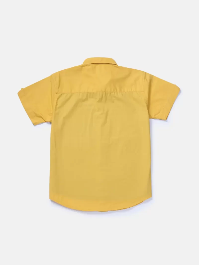 Gini & Jony Boys Yellow Shirt