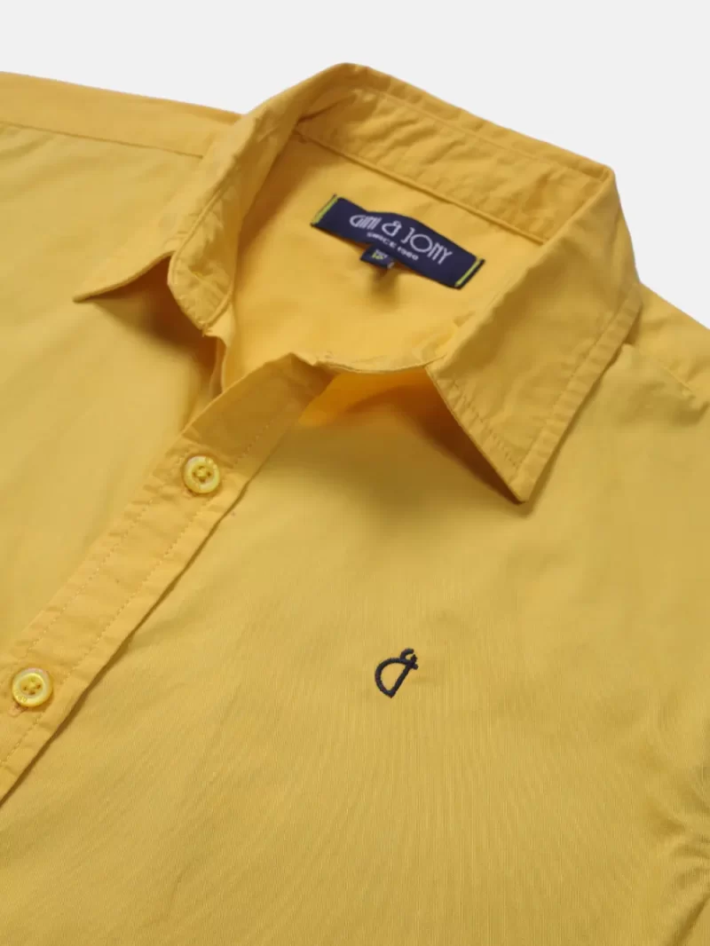 Gini & Jony Boys Yellow Shirt