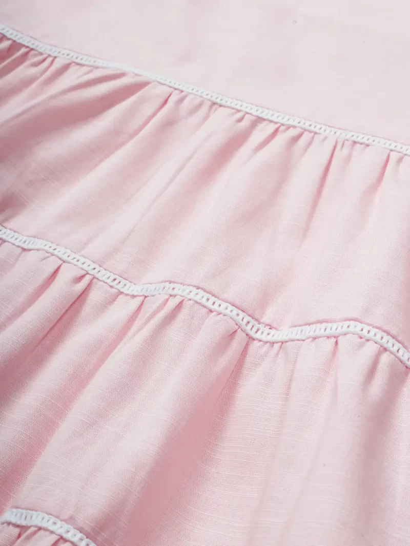 Gini & Jony Girls Pink Dress