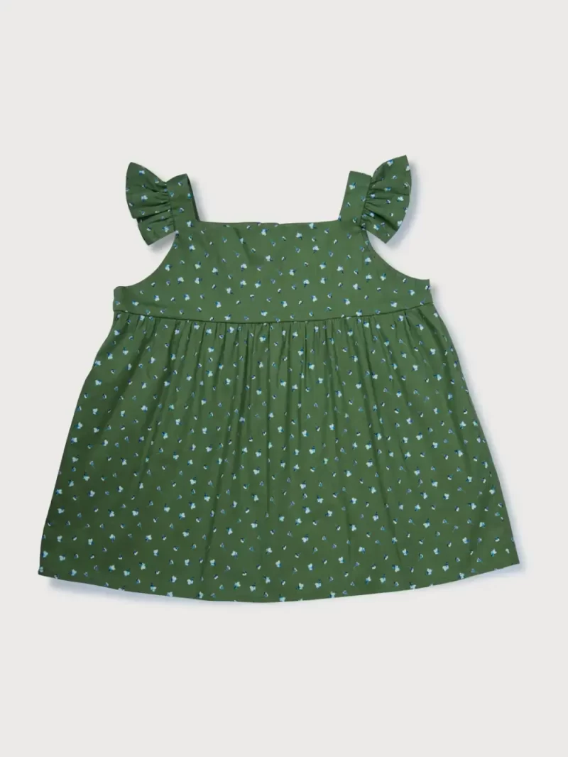 Baby Girls Casual Polyester Blend Blouson Top
