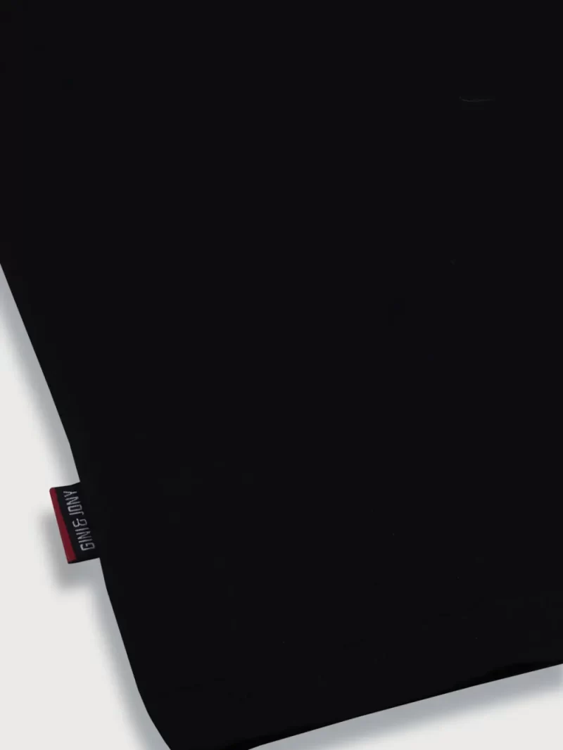 Gini And Jony Boys Black Typographic Print Cotton T-Shirt Half Sleeves