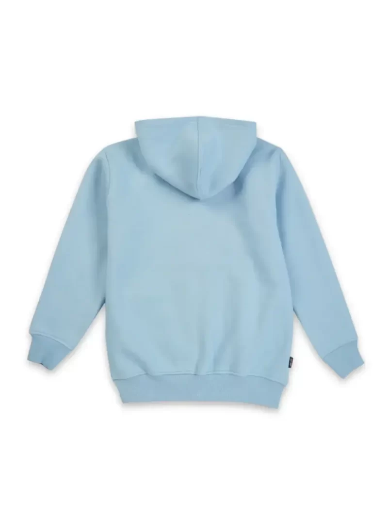 Gini & Jony Boys Blue Solid Woven Full Sleeves Knits Jacket