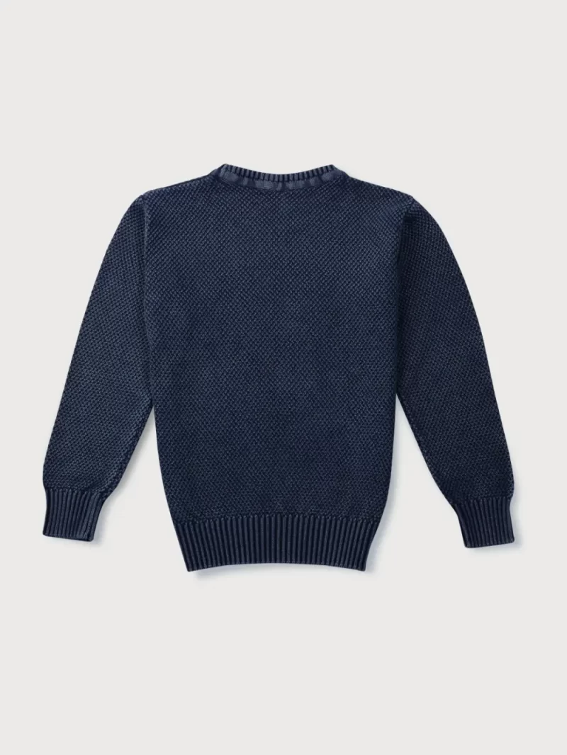 Gini And Jony Cotton Full Sleeves Pullover Logo Print