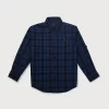 Gini And Jony Boys Solid Cotton Shirt