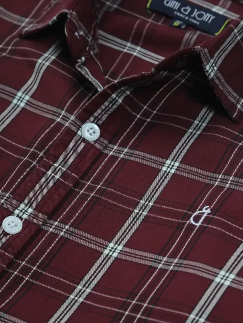 Gini And Jony Boys Solid Cotton Shirt