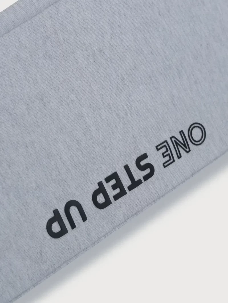 Gini And Jony Boys Grey Typographic Print Cotton Track Pant Elasticated