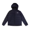Gini And Jony Boys Navy Solid Taffeta Heavy Winter Jacket Full Sleeves