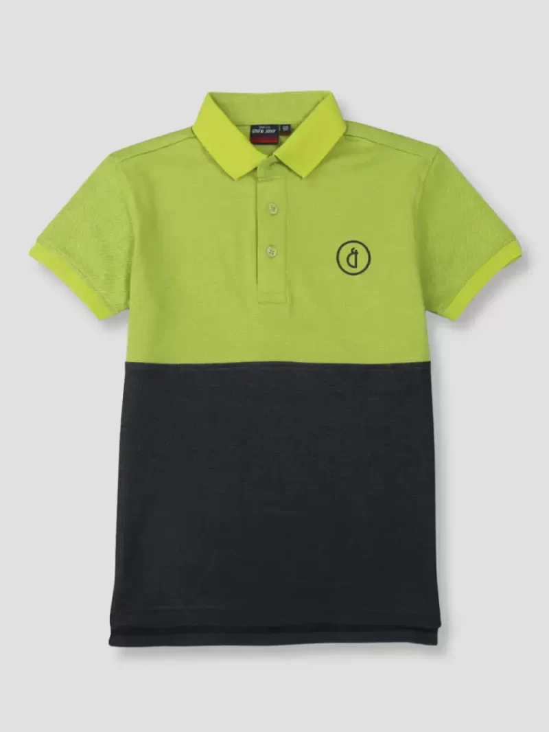 Gini & Jony Boys Colorblock Pure Cotton T Shirt
