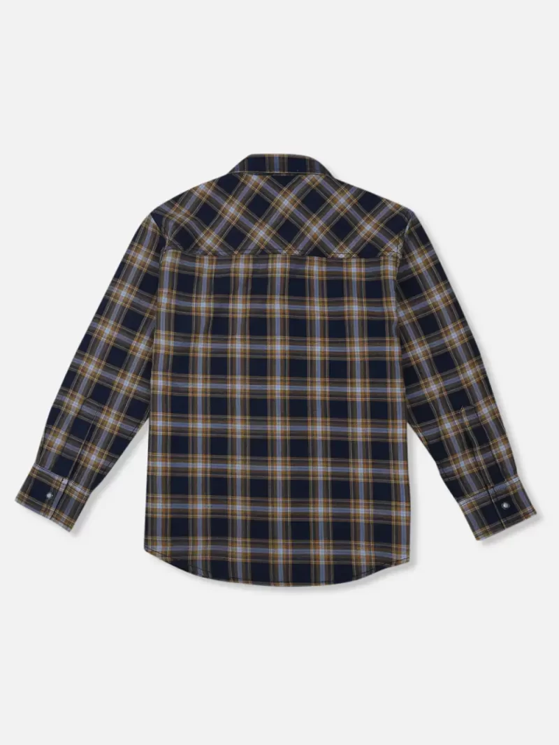 Gini And Jony Boys Solid Cotton Shirt