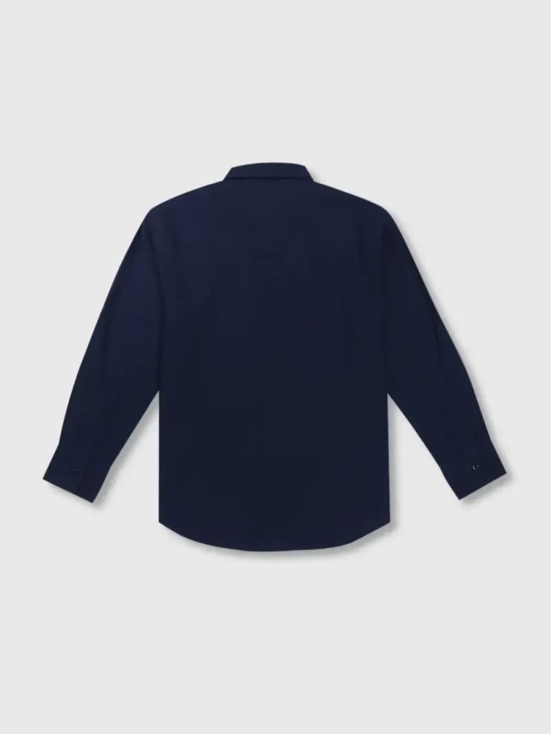Gini And Jony Boys Solid Cotton Shirt