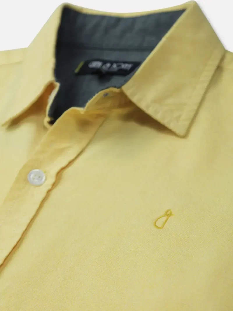 Gini And Jony Boys Solid Cotton Shirt