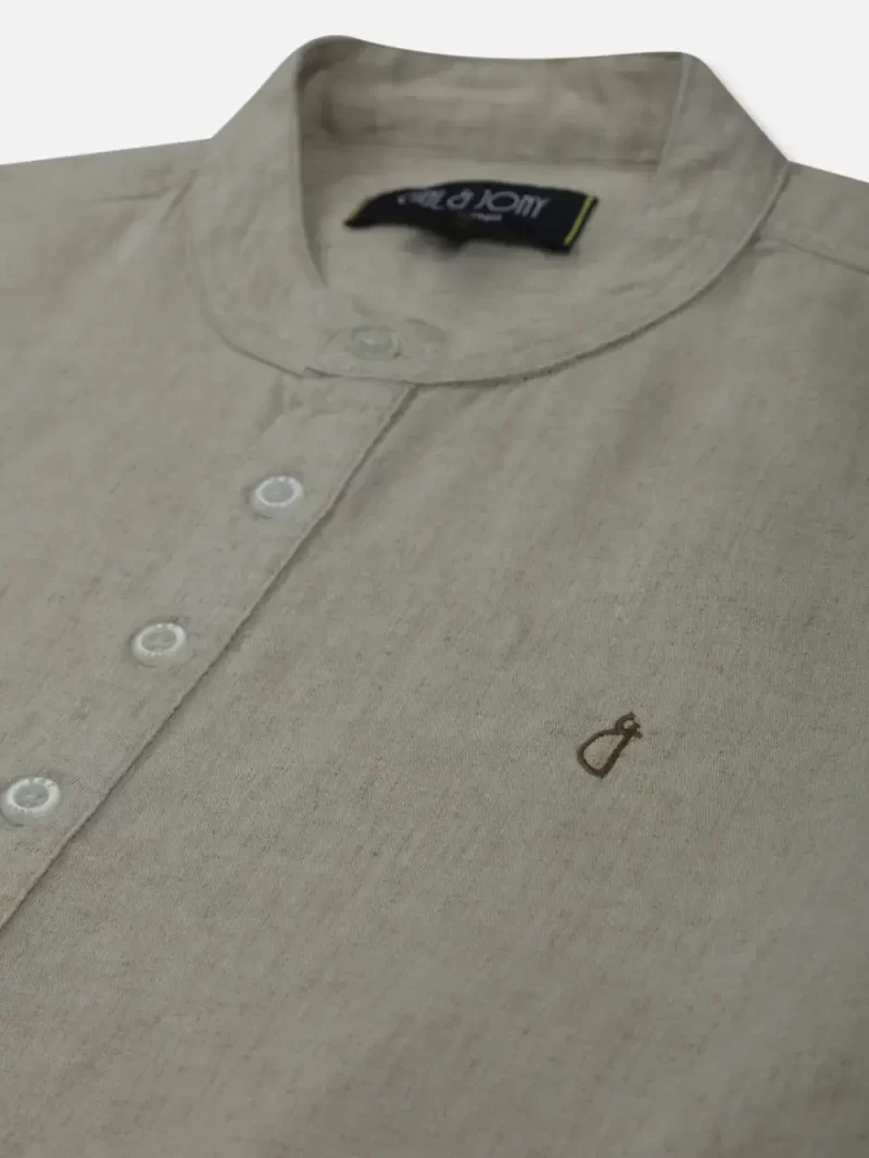 Gini And Jony Boys Solid Cotton Shirt