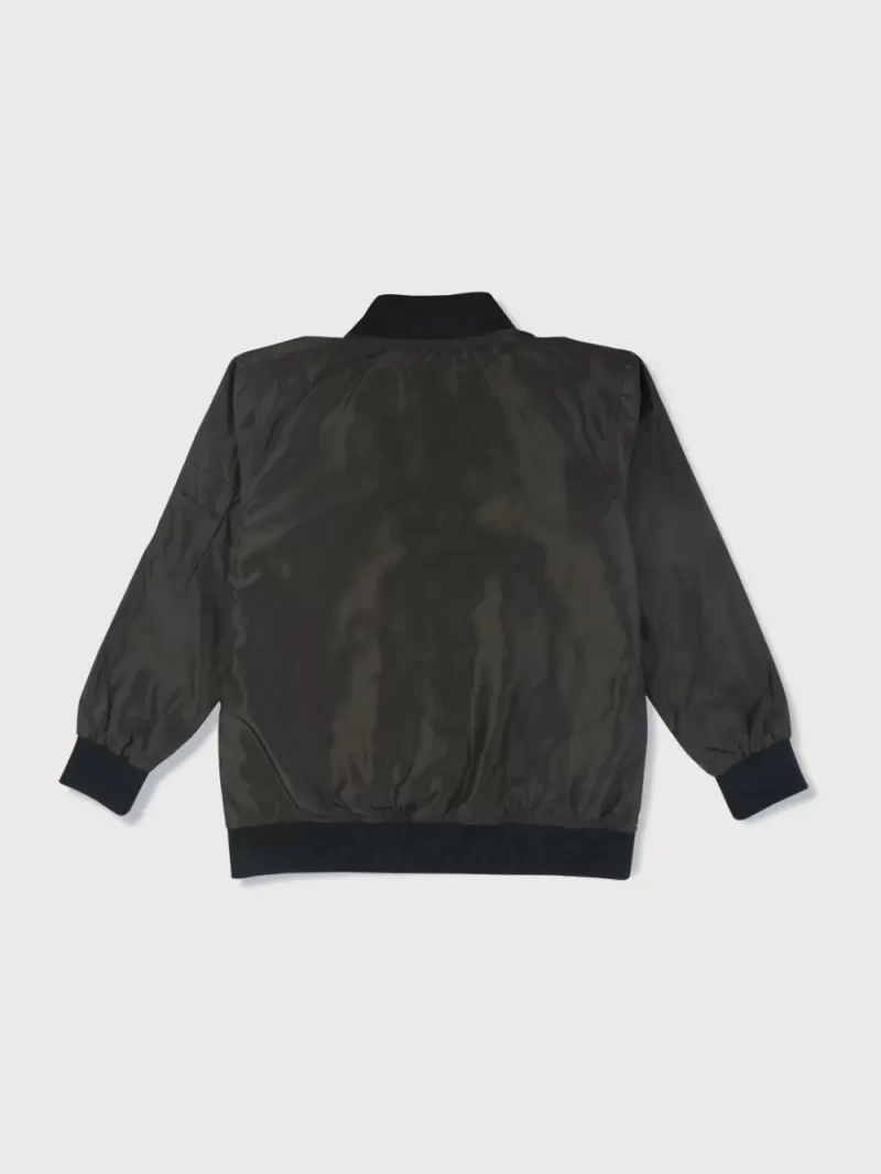 Typography Lightweight Varsity Jacket