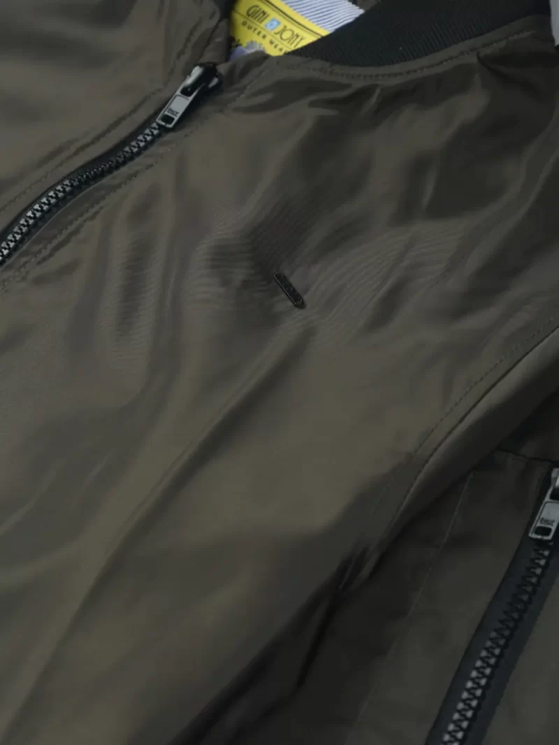 Typography Lightweight Varsity Jacket