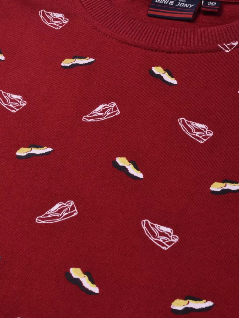 Gini & Jony Boys Hooded Sweatshirt