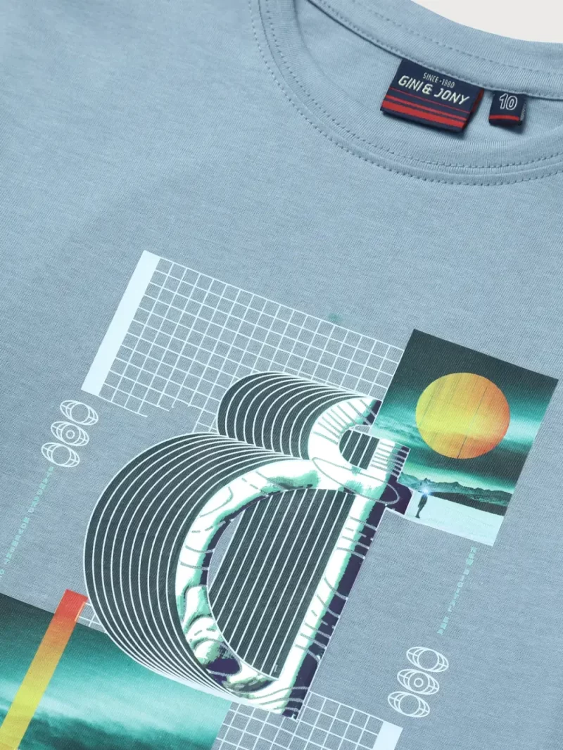 Gini & Jony Boys’ T-Shirt Knitshand-Wash Regular Fit