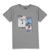 Gini & Jony Boys Grey Printed Cotton Full Sleeves T-Shirt