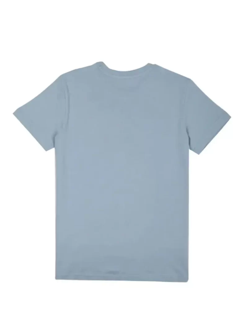 Gini & Jony Boys Blue Printed Cotton T-Shirt Half Sleeves