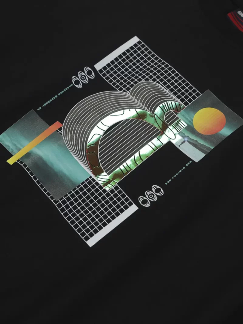 Boys Printed Fleece Sweat Shirt