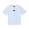 Gini & Jony Boys Blue Solid Cotton Half Sleeves T-Shirt