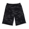 Gini & Jony Boys Grey Printed Cotton Bermuda Elasticated