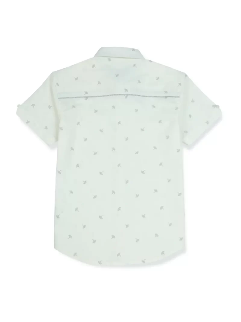 Gini & Jony Boy'S Printed Regular Fit Shirt