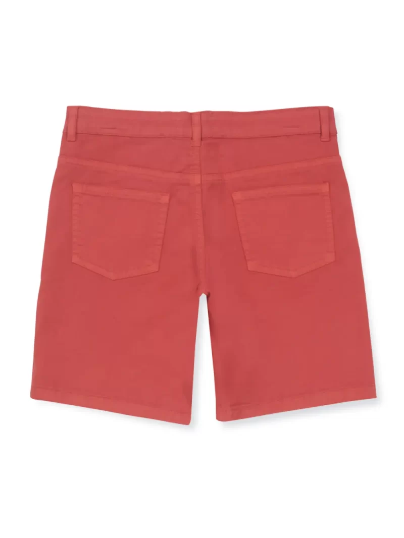 Gini And Jony Boys Pink Solid Cotton Shorts Fixed Waist