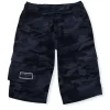 Gini & Jony Boys Navy Blue Graphic Print Bermuda