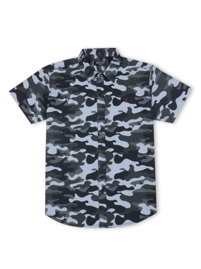 Gini And Jony Boys Multicolor Checks Cotton Full Sleeves Shirt