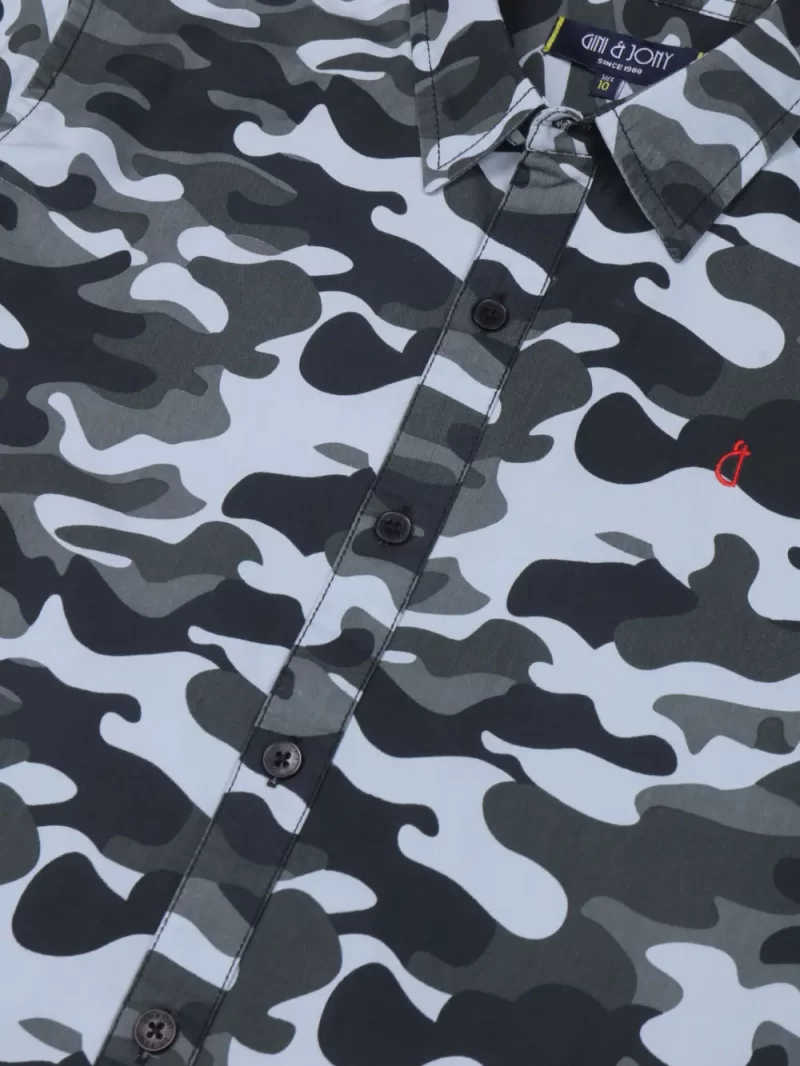 Gini And Jony Boys Multicolor Checks Cotton Full Sleeves Shirt