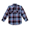 Gini & Jony Boys Blue Checks Cotton Twill Full Sleeves Shirt