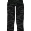 Gini & Jony Boys Black Printed Cotton Elasticated Trouser