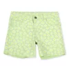 Gini & Jony Girls Solid Cotton Elasticated Shorts