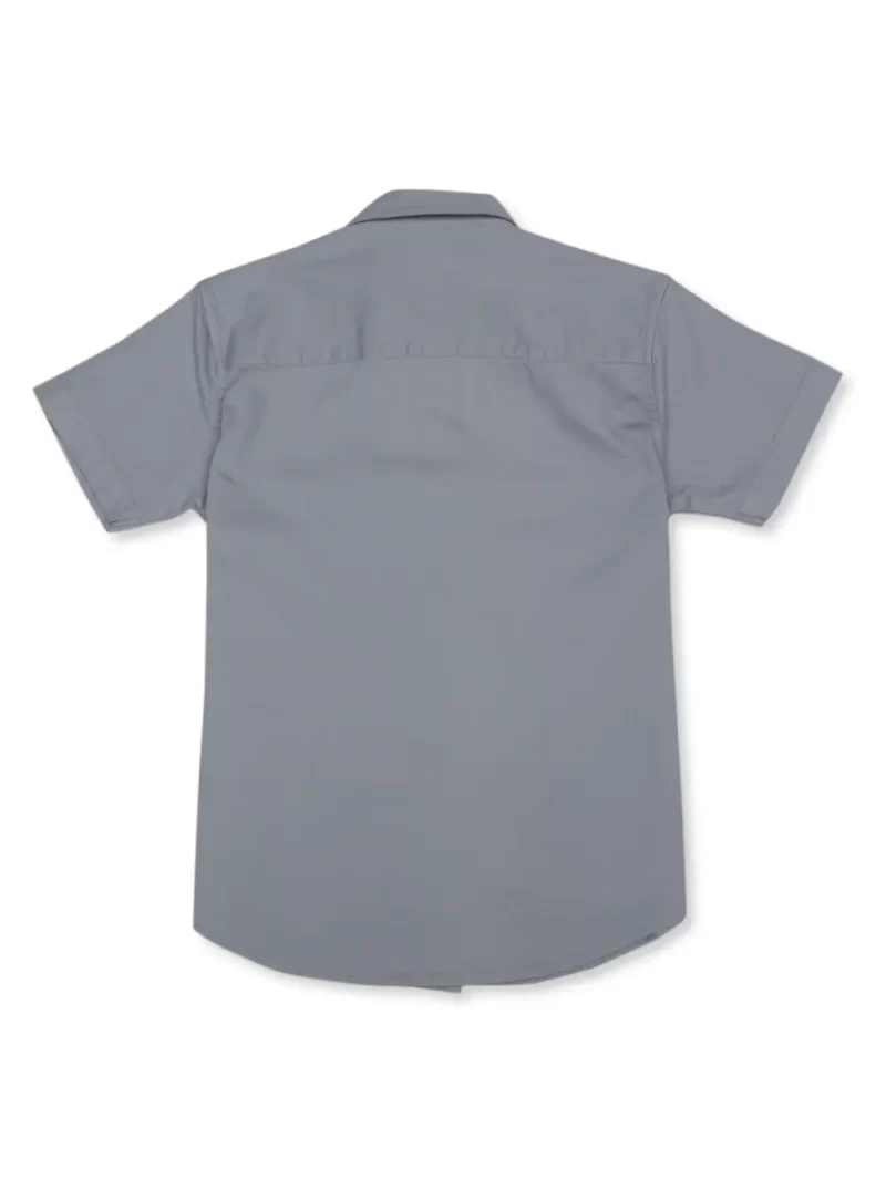 Gini & Jony 
Boys Regular Fit Solid Spread Collar Casual Shirt