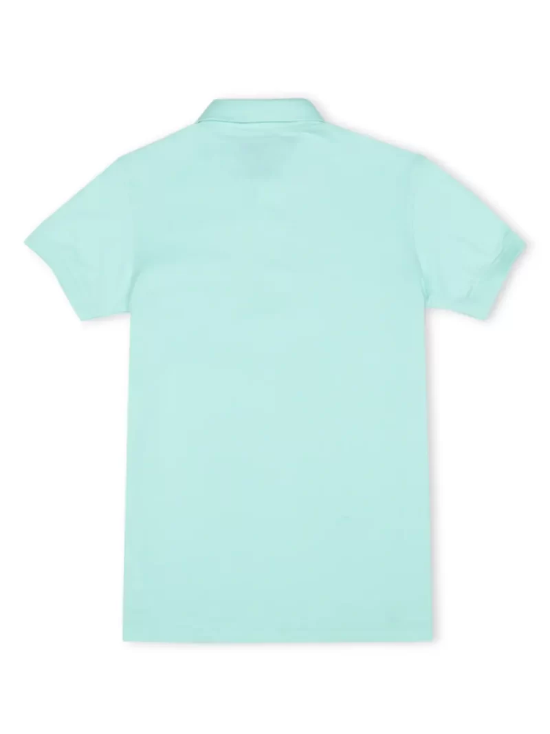 Gini & Jony Boys Yellow Printed Knits Half Sleeves Polo T-Shirt