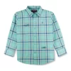 Gini And Jony Boys Blue Checks Woven Full Sleeves Shirt