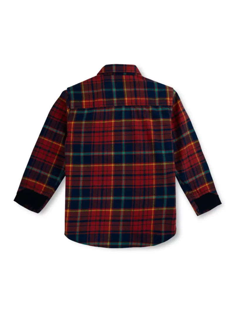 Gini And Jony Boys Solid Cotton Shirt